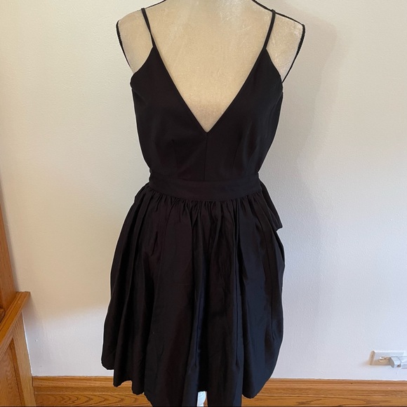 Contrarian New York black open back mini dress size 2 - Picture 5 of 16